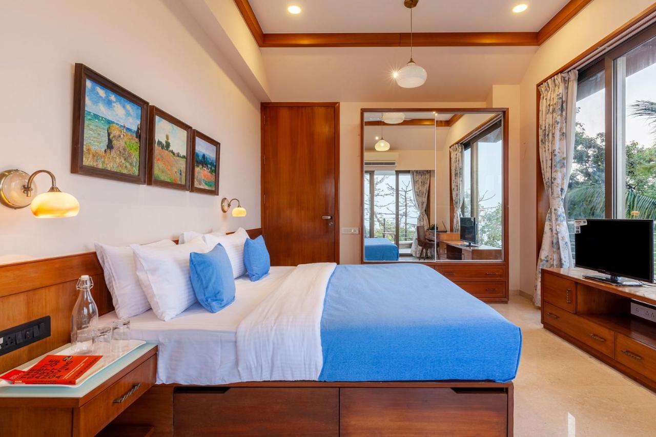The Blue Horizon By Stayvista - Featuring A Beach-View Villa With A Swimming Pool, Indoor Games, And A Relaxing Balcony Алибаг Экстерьер фото